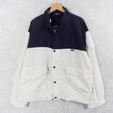 画像1: 90's POLO Ralph Lauren 2トーン ナイロンジャケット XL (1)