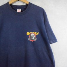 画像2: 90's FRUIT OF THE LOOM USA製 POWELL PERALTA  "BONES" プリントTシャツ NAVY XL (2)