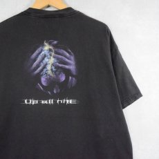 画像1: BFG ASYLUM "Up all nite" テック企業プリントTシャツ BLACK XL (1)