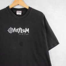 画像2: BFG ASYLUM "Up all nite" テック企業プリントTシャツ BLACK XL (2)