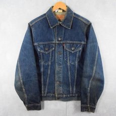 画像1: 60〜70's LEVI'S 70505 BIGE デニムジャケット (1)