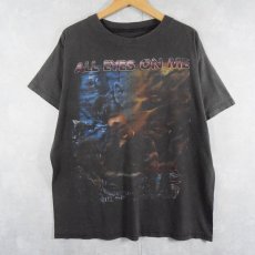 画像1: 2PAC "ALL EYES ON ME" ヒップホップ プリントTシャツ BLACK (1)