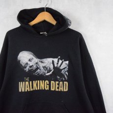 画像1: THE WALKING DEAD テレビドラマプリント スウェットフーディー BLACK XL (1)