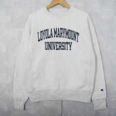 画像1: 2000's Champion REVERSE WEAVE "LOYOLA MARYMOUNT UNIVERSITY" プリントスウェット S (1)