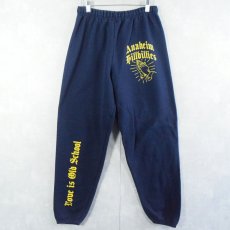 画像1: JERZEES "Anaheim Hillbillies" プリントスウェットパンツ NAVY W20-45 (1)