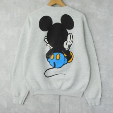 画像2: 90's MICKEY&CO. 青パンミッキー キャラクタープリントスウェット (2)