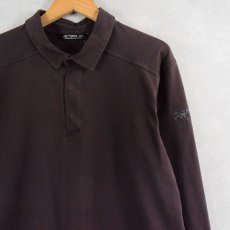 画像1: ARC'TERYX CAPTIVE POLO MAROON L (1)