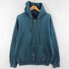 画像1: 90's Ultra Fleece USA製 スウェットジップパーカー M (1)