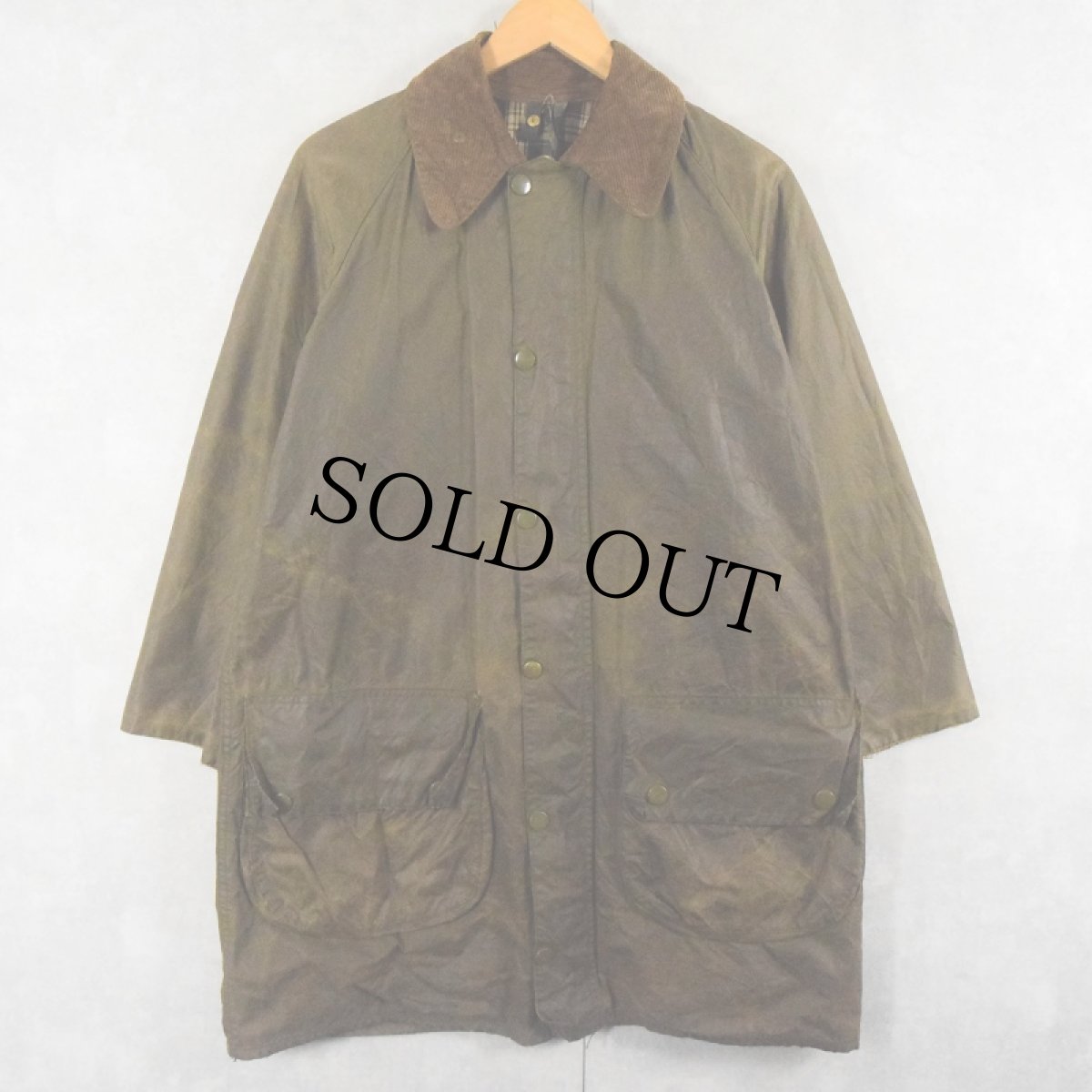 画像1: 70〜80's Barbour ENGLAND製 "Gamefair Jacket" オイルドジャケット 1ワラント (1)