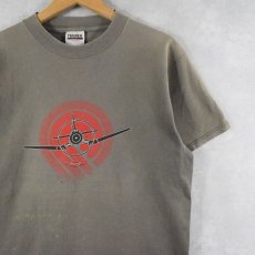 画像1: 90's POWELL PERALTA "Plane Series" プリントTシャツ M (1)