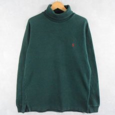 画像1: 90's POLO Ralph Lauren USA製 タートルネックスウェット M (1)