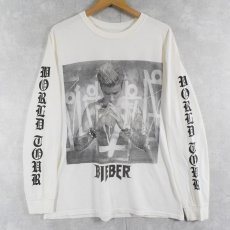 画像1: Justin Bieber "Purpose Tour" ミュージシャンツアーロンT (1)