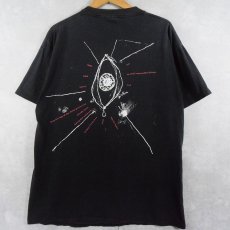 画像2: 90's The Cure USA製 "Wish 1992" ロックバンドツアーTシャツ BLACK ONESIZE (2)