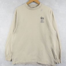 画像2: 90's STUSSY "LARGE AND IN CHARGE !!" キングエレファント プリントロンT (2)