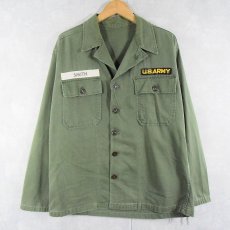 画像1: 60's U.S.ARMY ユーティリティシャツ 1st (1)