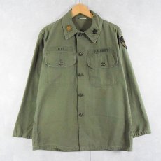 画像1: 60's U.S.ARMY ユーティリティシャツ 3rd 15 1/2×33 (1)