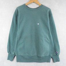 画像1: 90's Champion REVERSE WEAVE USA製 目付きスウェット L (1)