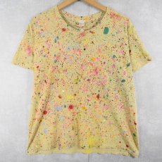 画像1: 70's〜 Kmart ペンキペイントTシャツ XL (1)