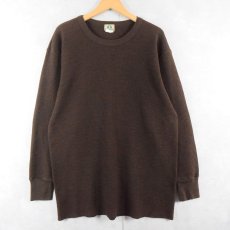 画像1: WHISTLE サーマルロンT BROWN XL (1)