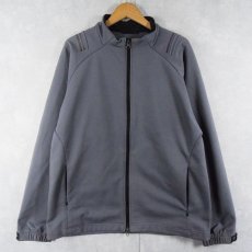 画像1: adidas ポリエステル ジップジャケット L (1)