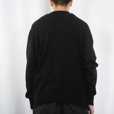 画像3: STRANGER THINGS "Eleven" SFドラマ ジャガードニットセーター BLACK XL (3)