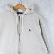 画像1: POLO Ralph Lauren スウェットジップパーカー L (1)