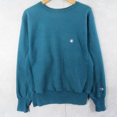 画像1: 90's Champion REVERSE WEAVE USA製 目付きスウェット M (1)