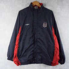 画像1: 90's UMBRO ENGLAND代表 ナイロントラックジャケット 2XL (1)