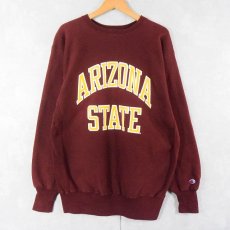 画像1: 90's Champion REVERSE WEAVE USA製 "ARIZONA STATE" プリントスウェット XXL (1)