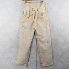 画像2: Carhartt ダブルニー クラッシュペインターパンツ W31 (2)