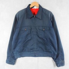 画像1: 90's Dickies 裏ボア ワークジャケット NAVY SIZE42/44 (1)