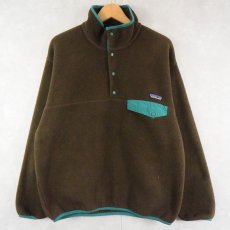 画像1: 2012AW Patagonia スナップT BROWN M (1)