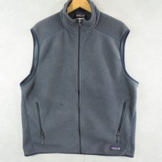 画像1: 2000's Patagonia シンチラ フリースベスト L (1)