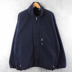 画像1: 90's〜 Patagonia USA製 シンチラ フリースジップジャケット NAVY XL (1)