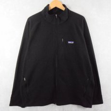 画像1: 2000's Patagonia フリースジップジャケット BLACK XL (1)