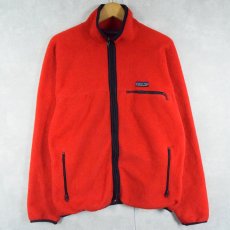 画像1: 80's Patagonia USA製 フリースジップジャケット L (1)