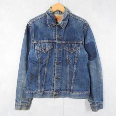 画像1: 60〜70's LEVI'S 70505 BIGE デニムジャケット SIZE40 (1)