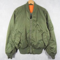 画像1: 民間品 ALPHA INDUSTRIES,INC. MA-1 フライトジャケット MEDIUM (1)