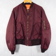 画像1: 民間品 90's ALPHA INDUSTRIES,INC. MA-1 フライトジャケット XLARGE (1)