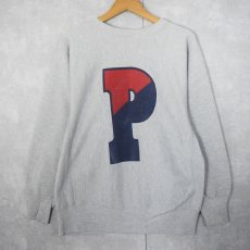 画像1: 90's Champion REVERSE WEAVE USA製 "UNIVERSITY OF PENNSYLVANIA" バックプリントスウェット L (1)