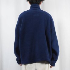 画像3: 90's Patagonia USA製 シンチラ フリースジャケット NAVY XL (3)