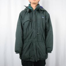 画像2: 90's Patagonia ガイドジャケット DARK GREEN L (2)