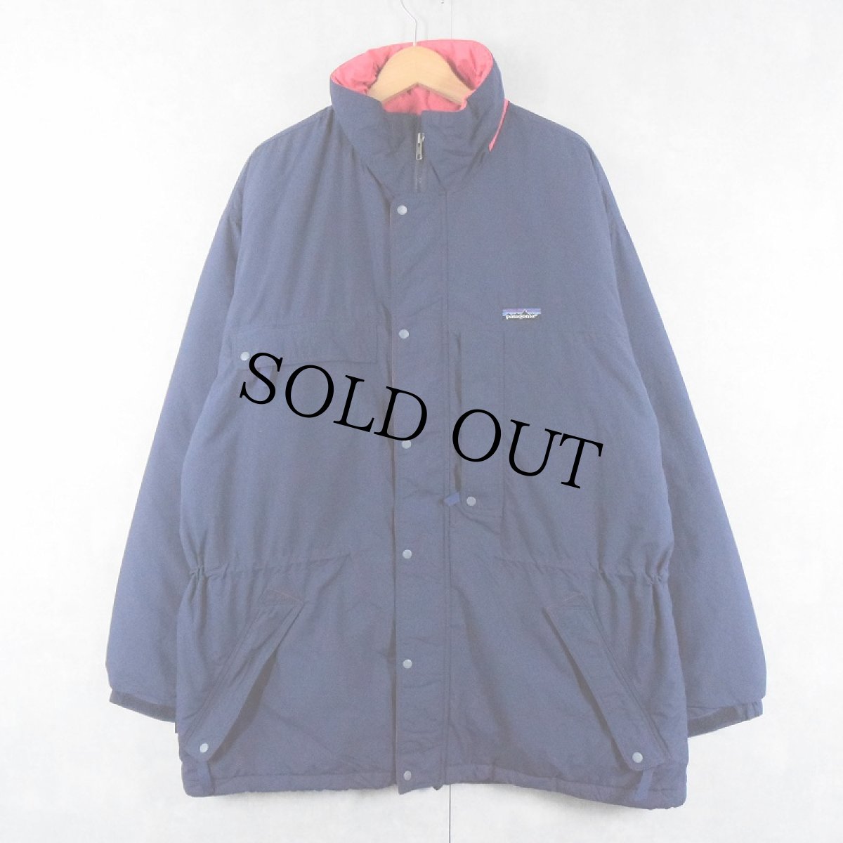 画像1: 90's Patagonia ガイドジャケット NAVY XL (1)