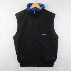 画像1: 90's Patagonia シェルドシンチラベスト BLACK M (1)