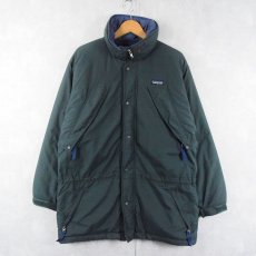 画像1: 90's Patagonia ガイドジャケット DARK GREEN S (1)