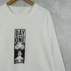 画像1: 80〜90's DAY ONE メッセージプリントスウェット  (1)