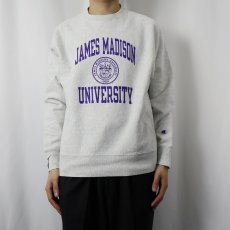 画像2: Champion REVERSE WEAVE "JAMES MADISON UNIVERSITY" プリントスウェット M (2)