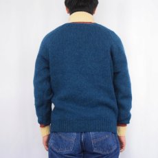 画像3: 60〜70's Sears Premiere タートルネック ウールニットセーター SIZE40 (3)