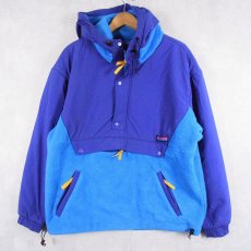 画像1: GAP "ARCTIC FLEECE" フリース切り替え ナイロンアノラックパーカー S (1)