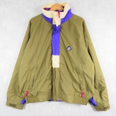 画像1: 80's Woolrich "SIGMET GEAR" フリースライナー付き ナイロンジャケット L (1)